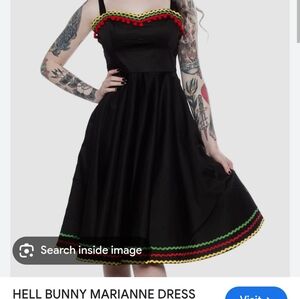 Hell bunny mariannne dress very cute dress very fiesta dress